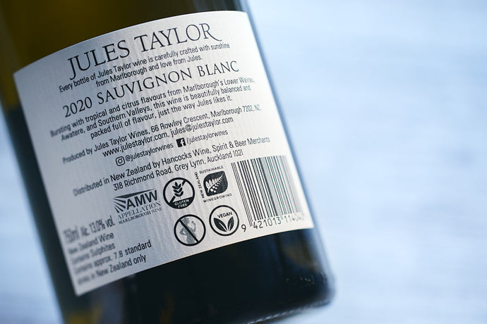 JULES TAYLOR VEGAN FRIENDLY WINES