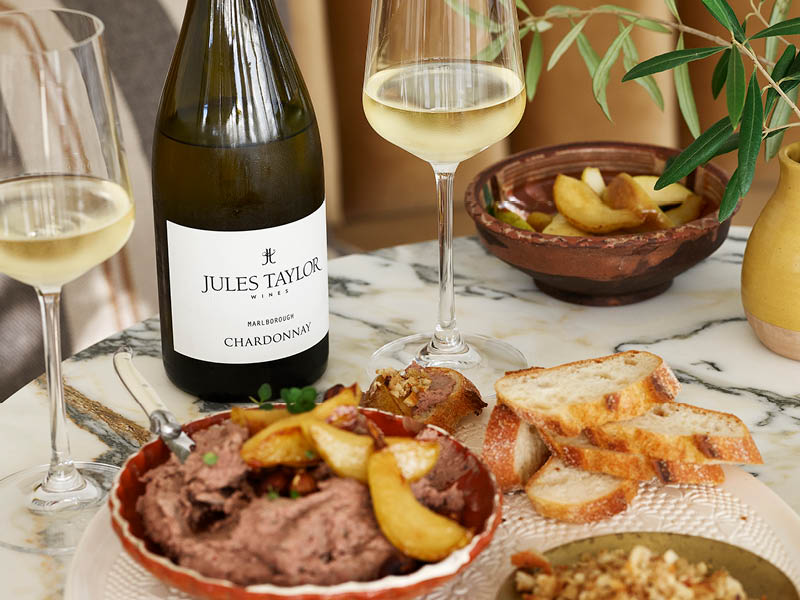 Chicken Liver Pâté with Thyme & Orange | Chardonnay Pairing - Jules Taylor Wines