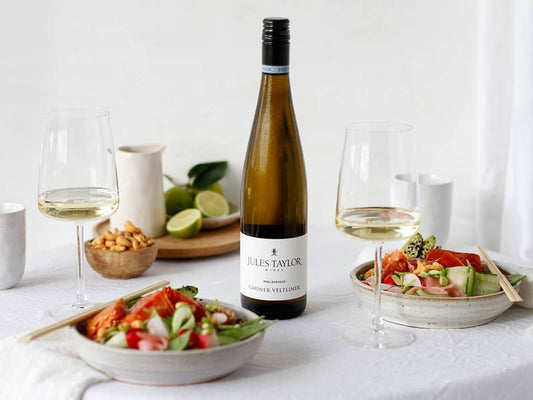 Gruner Veltliner with a Smoked Salmon Bowl - Jules Taylor Wines